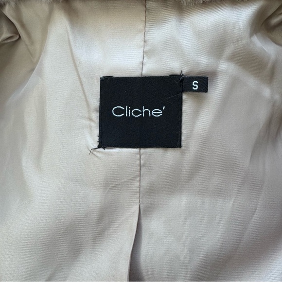 Tan Faux Fur Teddy Coat - Picture 3 of 4